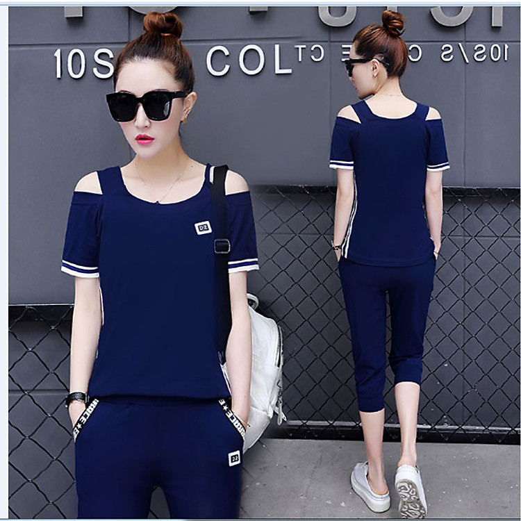 Bộ đồ thể thao khoét vai lửng TT115