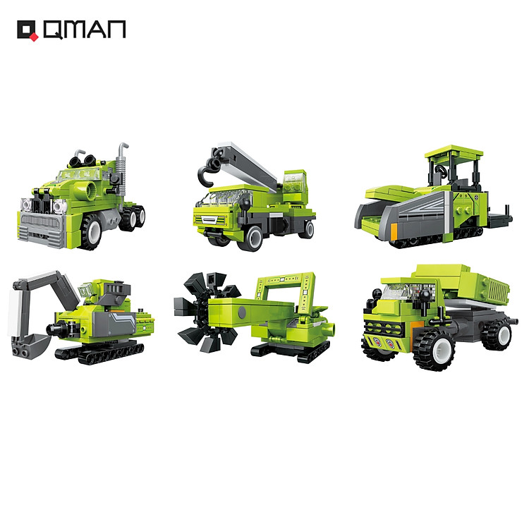 Đồ Chơi Xếp Hình Qman 41110 - Robot Chính hãng Giá tốt - Hình ảnh 3
