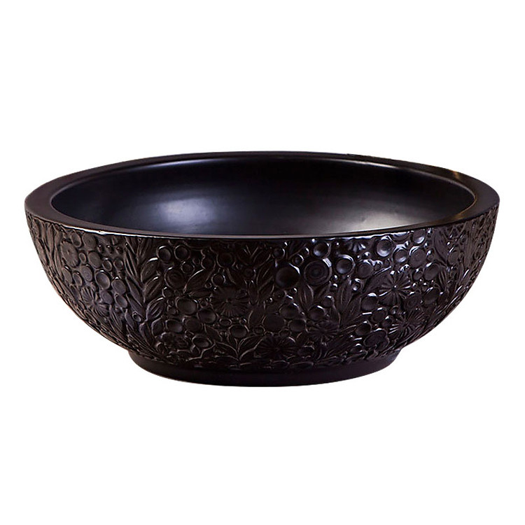 Lavabo sứ mỹ thuật Haduvico LVB032