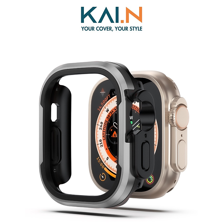 Case Bảo Vệ Kai.N Guard Case Dành Cho Apple Watch Series 4/5/6/7/8/ SE/ Apple Watch Ultra_ Hàng Chính Hãng