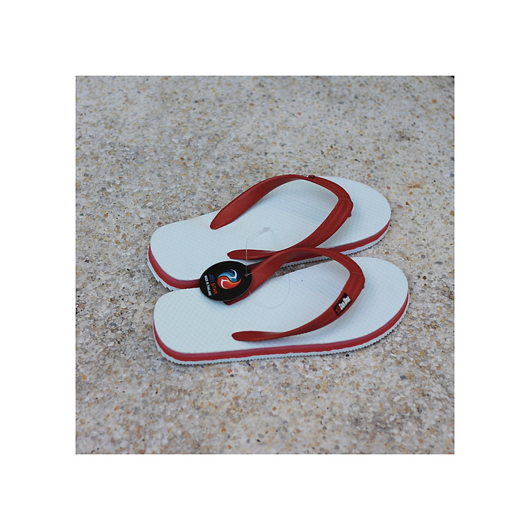 MM01 - Dép kẹp Thái Lan ZenStar - Đế trắng vân nổi 3D - Đi biển, trong nhà - dành cho nam
