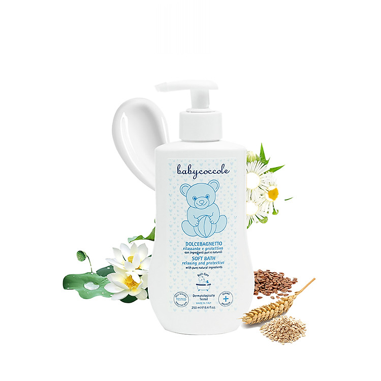 Sữa tắm giữ ẩm Babycoccole 250ml Chính hãng Ưu đãi - Hình ảnh 2