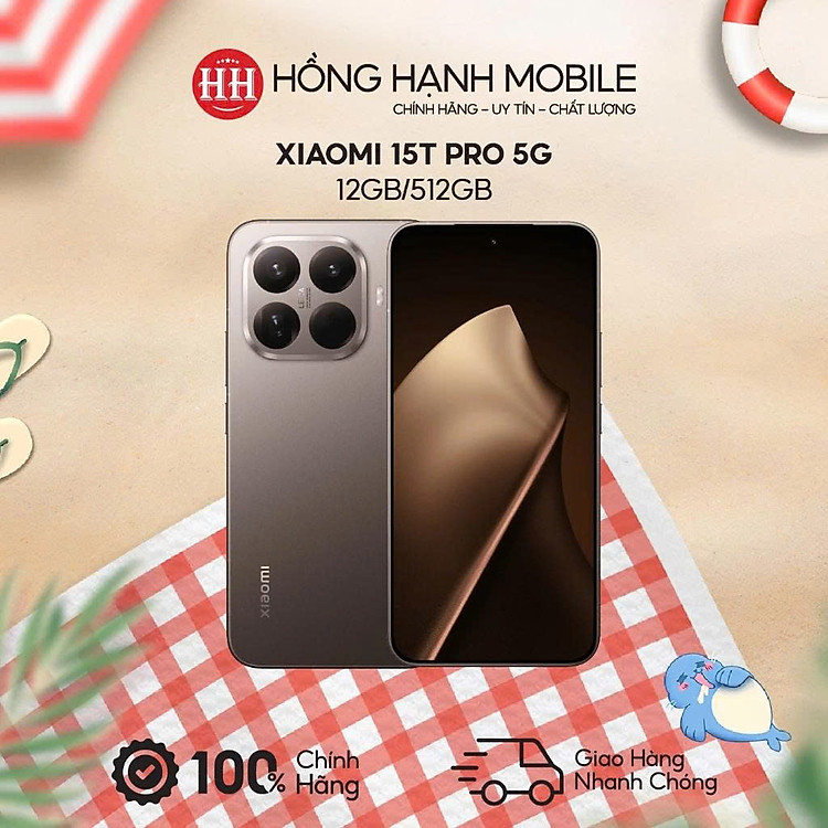 Điện Thoại Xiaomi 15T Pro 5G 12GB/512GB - Hàng Chính Hãng