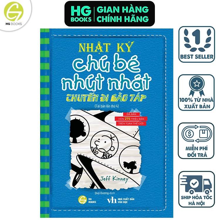 Nhật Ký Chú Bé Nhút Nhát – Tập 12: Chuyến đi bão táp