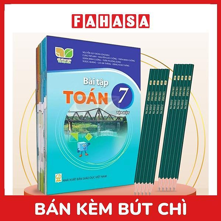 Sách Giáo Khoa Bộ Lớp 7 - Kết Nối - Sách Bài Tập (Bộ 12 Cuốn) (Không Sử) (Chuẩn) - Kèm 10 Bút Chì