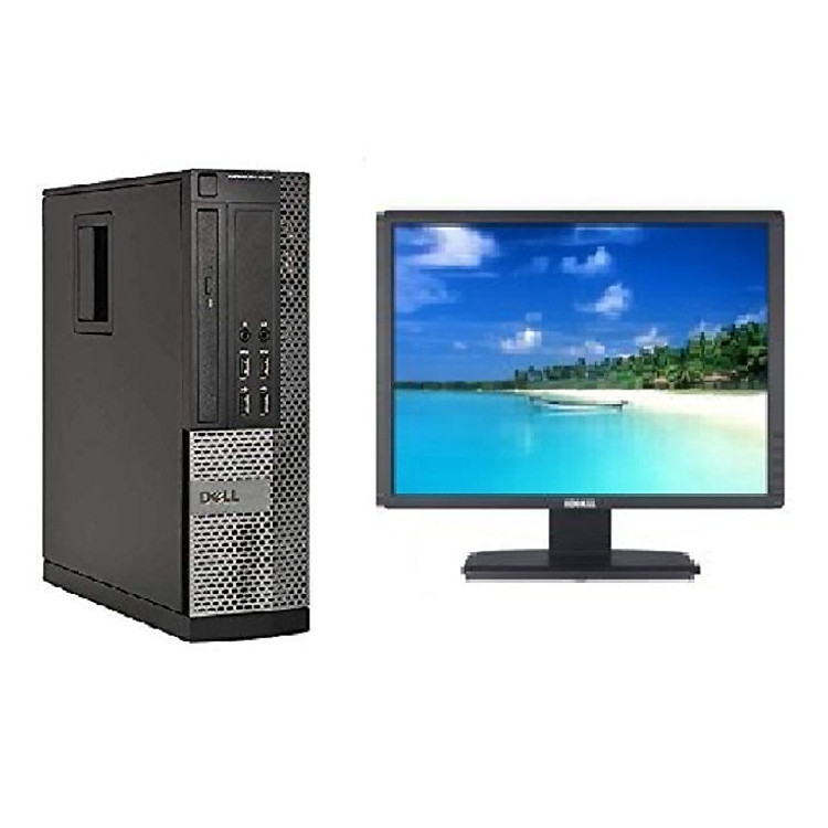 BỘ DELL CORE I 5-3470 3.0GHZ /RAM8GB/HDD 500GB/Màn hình Dell 19" VUONG/Hàng Nhập Khẩu