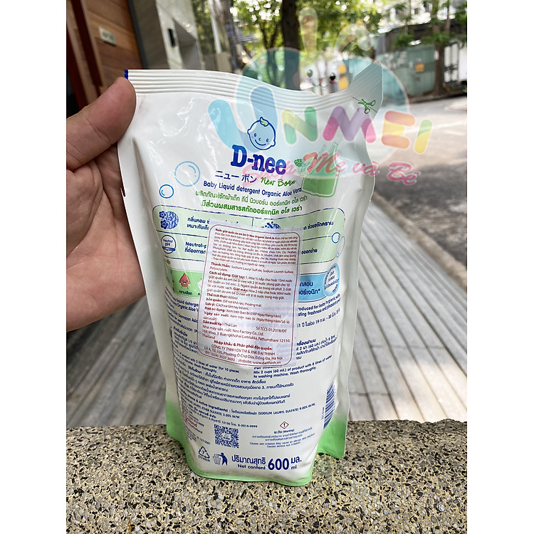 Dung Dịch Giặt Quần Áo D-Nee 600ml Chính hãng Ưu đãi - Hình ảnh 2