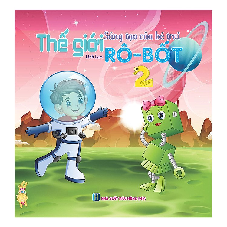 Sách Thế Giới Tưởng Tượng Của Bé Trai - Robot (Tập 2)