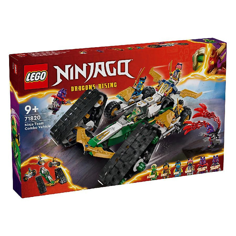 Mua LEGO NINJAGO 71820 Siêu Xe 4 Trong 1 Chính hãng Ưu đãi - Hình ảnh 2