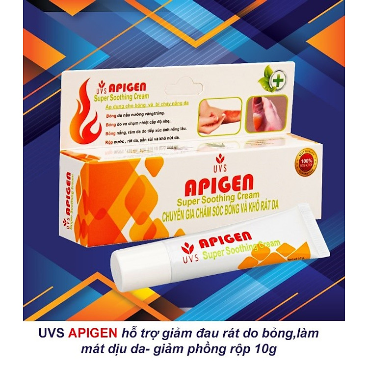 gel dịu da bỏng, dưỡng ẩm UVS APIGEN ( Thái Lan)
