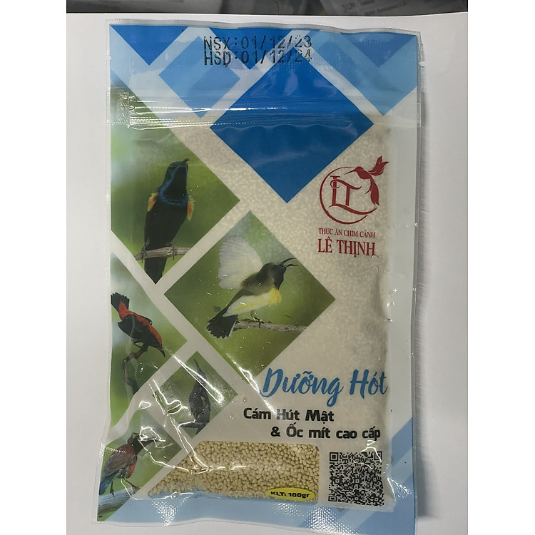 CÁM CHIM HÚT MẬT, DƯỠNG HÓT - 100 gr