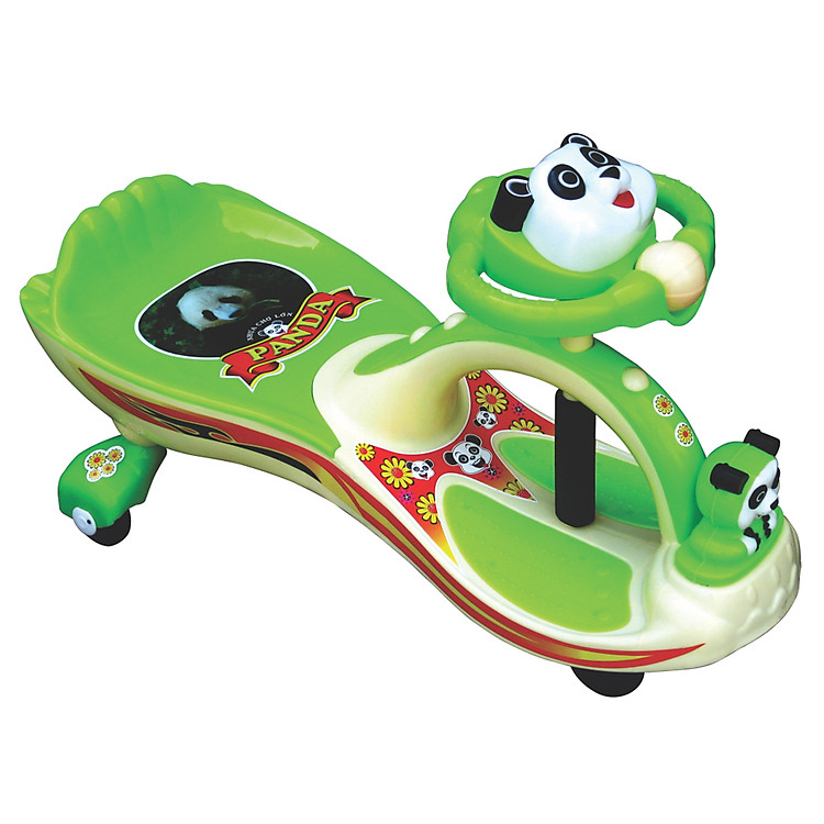 Xe lúc lắc Nhựa Chợ Lớn Con Gấu Trúc (Không nhạc) - M898A-X3B - Giao màu ngẫu nhiên