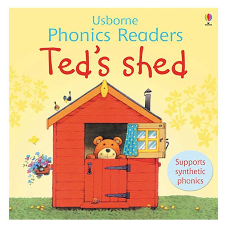 Sách Usborne Ted's shed