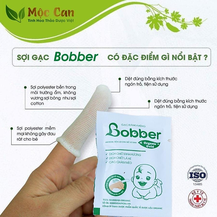 Gạc Rơ Lưỡi Bobber Cho Bé - 30 Gói Chính hãng Tiết kiệm - Hình ảnh 4