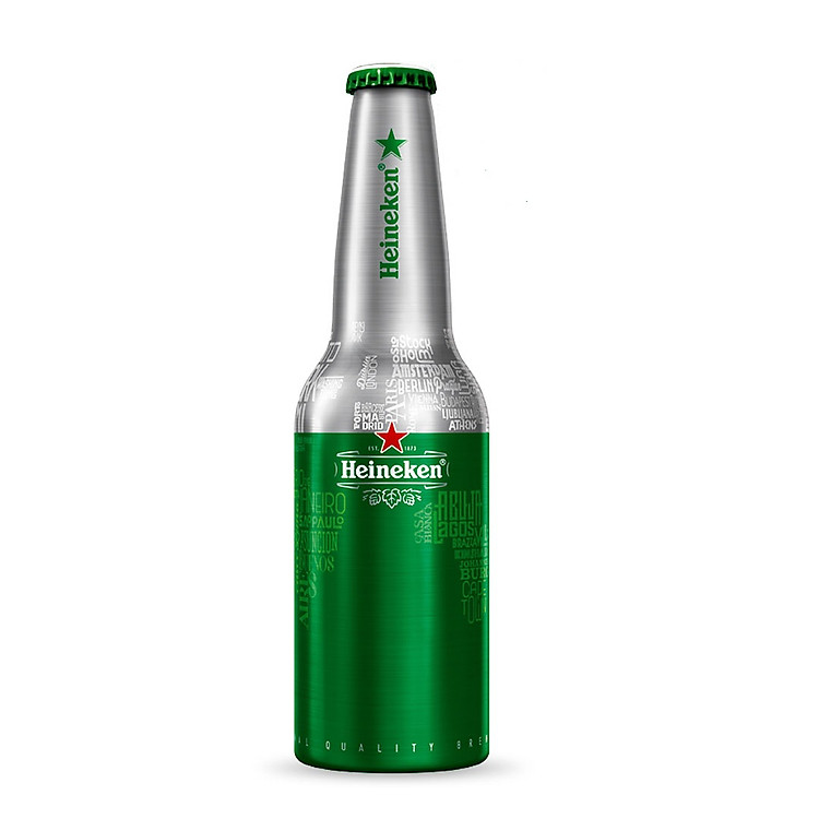 Chai Bia nhôm Heineken Alumnium ( 330ml x1 Chai)