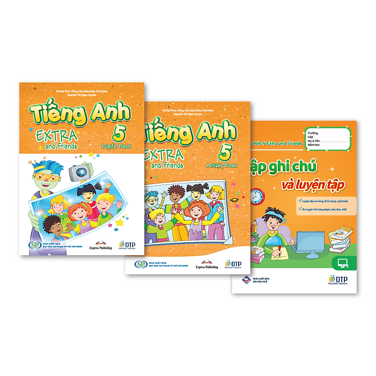 Tiếng Anh 5 Extra and Friends – Trọn bộ