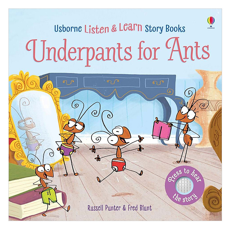 Sách Usborne Listen and Learn Story Books : Underpants For Ants