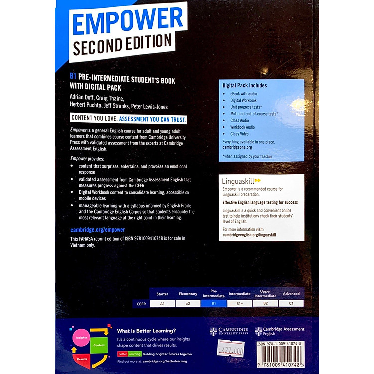 Empower Pre-Intermediate & B1 Student's Book With Digital Pack - 2nd Edition - Ảnh 5