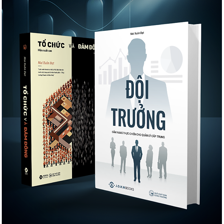 Combo Sách Tổ chức và Đám đông - Sách Đội Trưởng