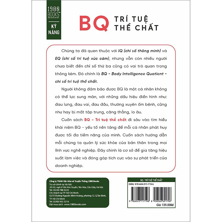 Trí Tuệ Thể Chất (Rèn Luyện BQ + Nuôi Dưỡng EQ + Mài Sắt IQ) - Ảnh 2