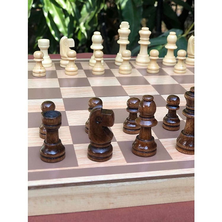 Bộ cờ vua gỗ cao cấp BK TOTECH Chính hãng Ưu đãi - Hình ảnh 4