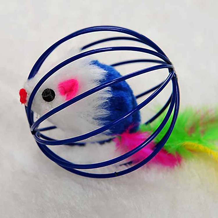 Banh thép đồ chơi cho mèo vận động (Màu ngẫu nhiên) – Genyo Toy 032