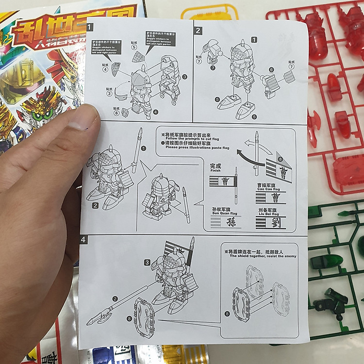 Đồ chơi lắp ráp SD Gundam A037 Chính hãng Ưu đãi - Hình ảnh 5