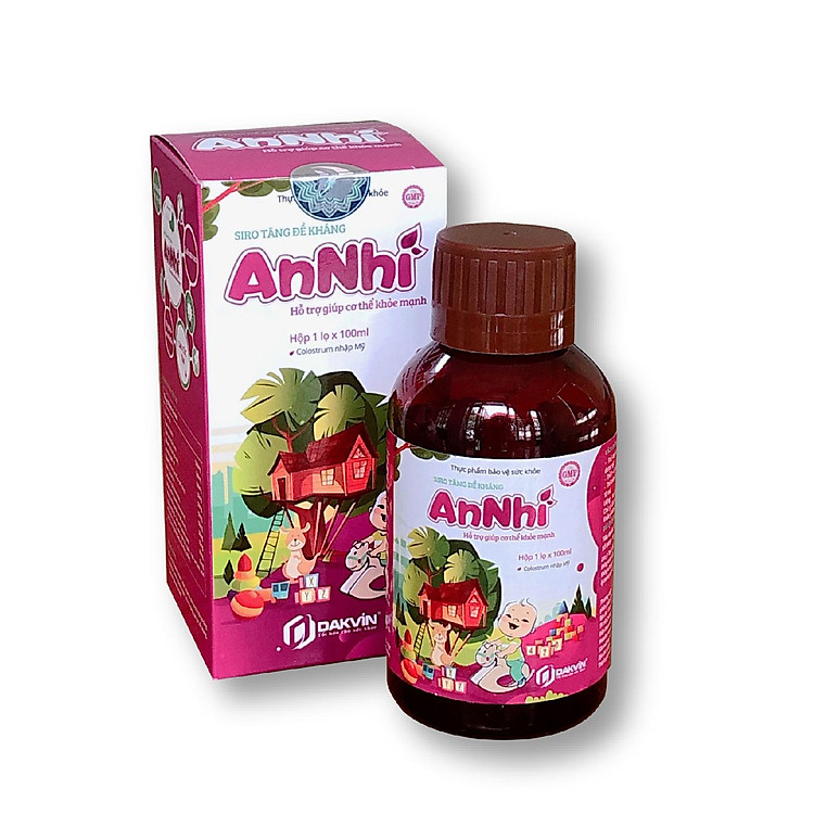 Sirô Tăng Đề Kháng An Nhi - Hỗ Trợ Nâng Cao Sức Đề Kháng Giúp Cơ Thể Khỏe Mạnh