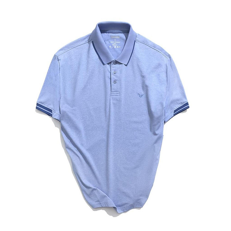Áo polo nam cổ bẻ, áo thun nam polo tay ngắn melange thương hiệu TORANO TP024