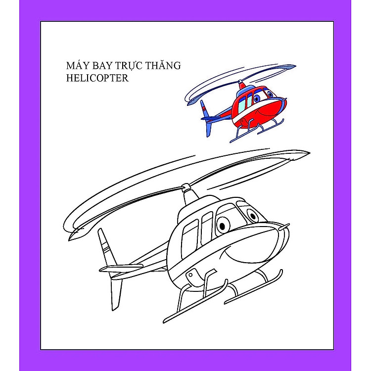 Họa Sĩ Nhí Tô Màu: Máy Bay Và Xe Cộ - Ảnh 5