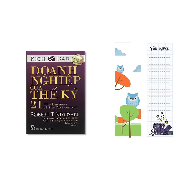 Sách - Doanh Nghiệp Của Thế Kỷ 21 - Tác Giả: Robert Kiyosaki (Tặng Kèm Bookmark Bamboo Books)