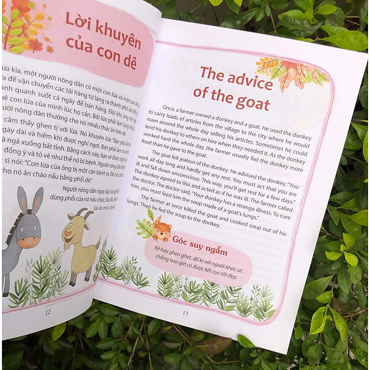 100 Truyện Ngụ Ngôn Song Ngữ Anh - Việt Hay Nhất - Ảnh 3