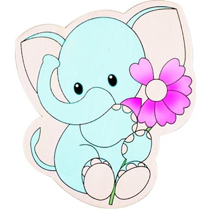 Mua tại Tiki: Mua Bộ Tô Màu Gỗ Hình Con Voi Chính hãng Giá rẻ