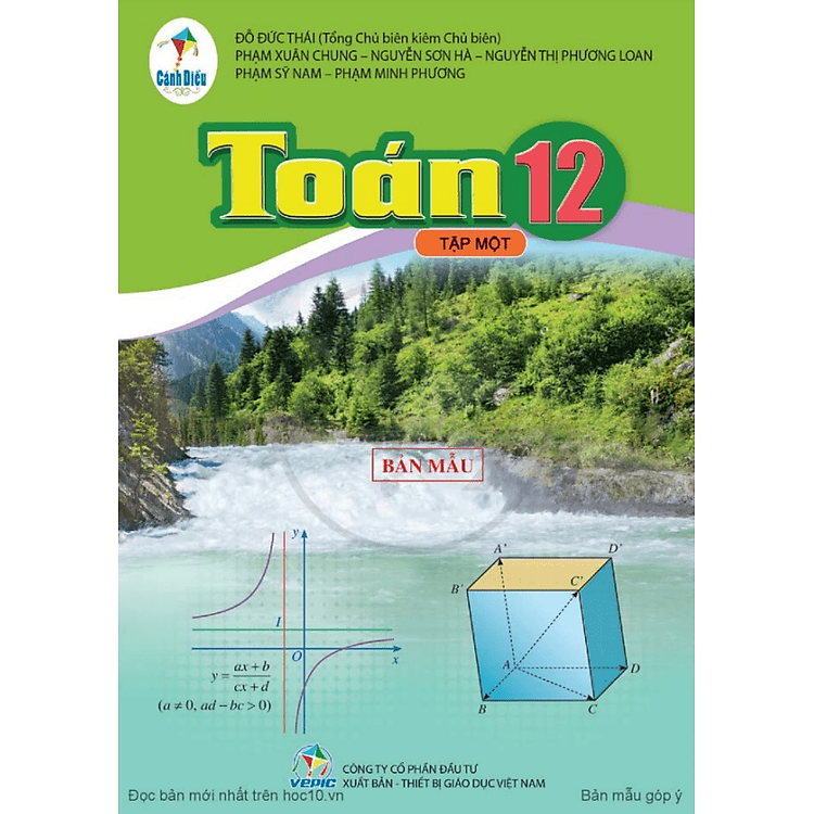 Sách giáo khoa Toán 12 – Tập một