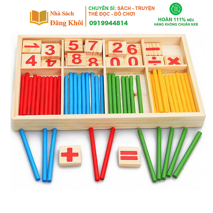 Que Tính Học Toán Cho Bé