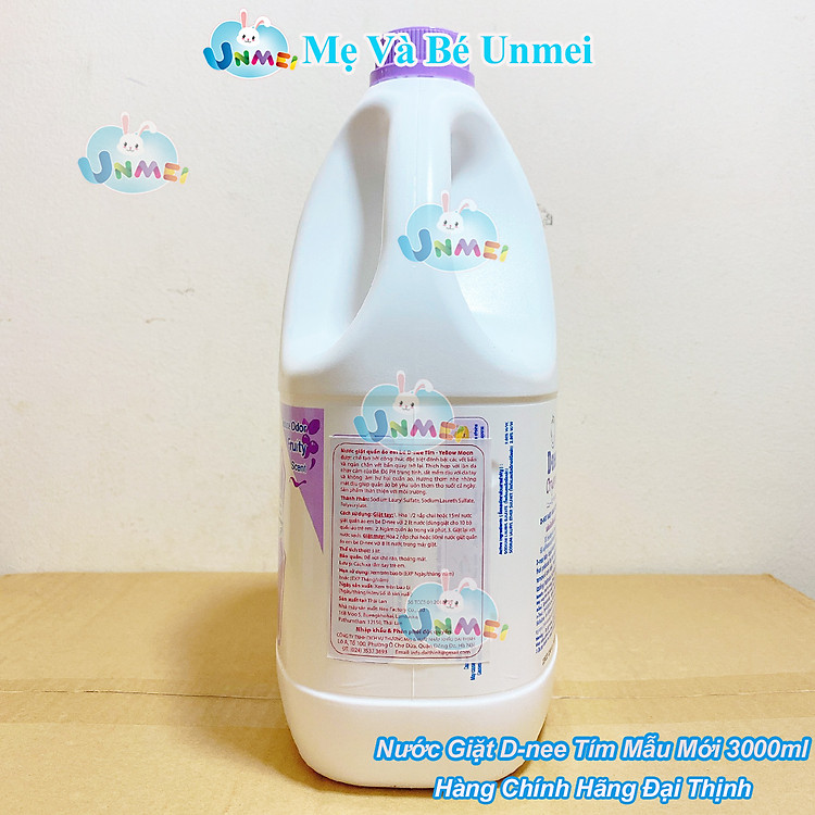 Mua Nước Giặt Quần Áo D-nee Cho Bé 3000ml Chính hãng Ưu đãi - Hình ảnh 3
