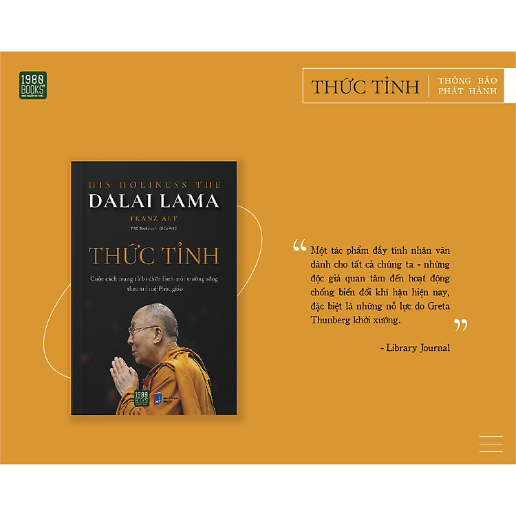 Thức Tỉnh - Đức Đạt Lai Lạt Ma & Tiến sĩ Franz Alt - Ảnh 2