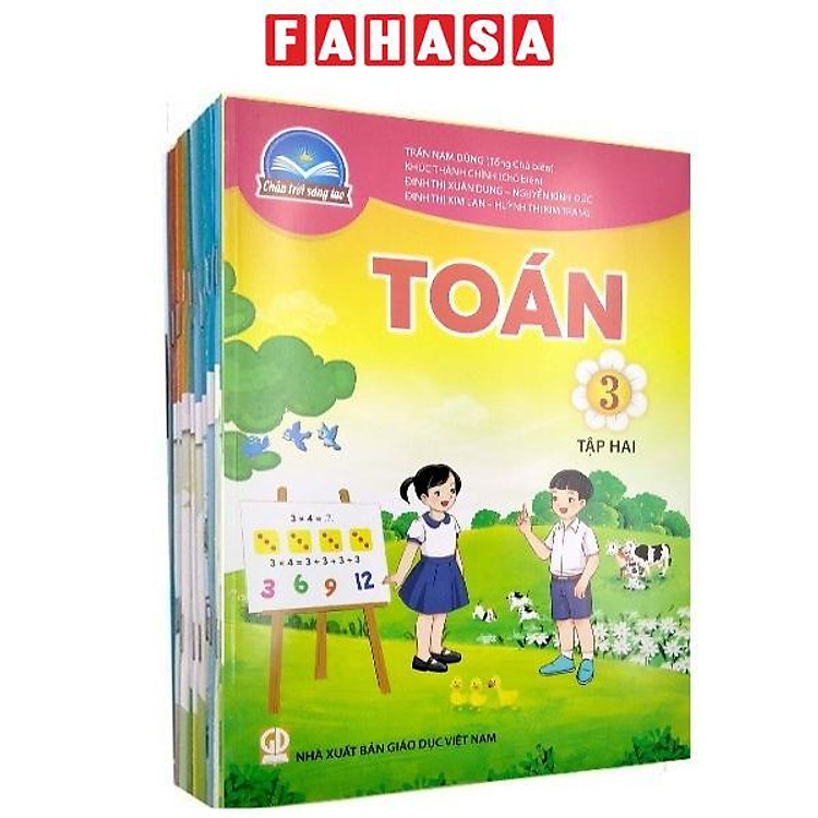 Sách Giáo Khoa Bộ Lớp 3 - Chân Trời Sáng Tạo - Sách Bài Học (Bộ 12 Cuốn) (Mỹ Thuật Bản 1) (Chuẩn)