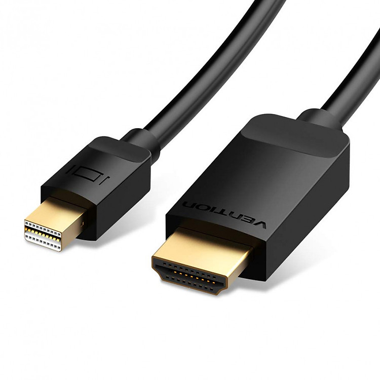 Cáp chuyển Mini DisplayPort sang HDMI dài 2m hàng chính hãng Vention HABBH