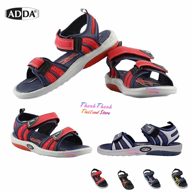 Giày sandal học sinh, Dép quai hậu Thái Lan ADDA 2N27
