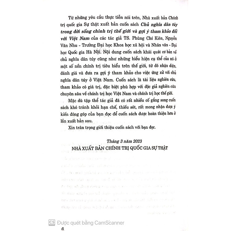 Chủ Nghĩa Dân Túy Trong Đời Sống Chính Trị Thế Giới Và Gợi Ý Tham Khảo Đối Với Việt Nam - Ảnh 4