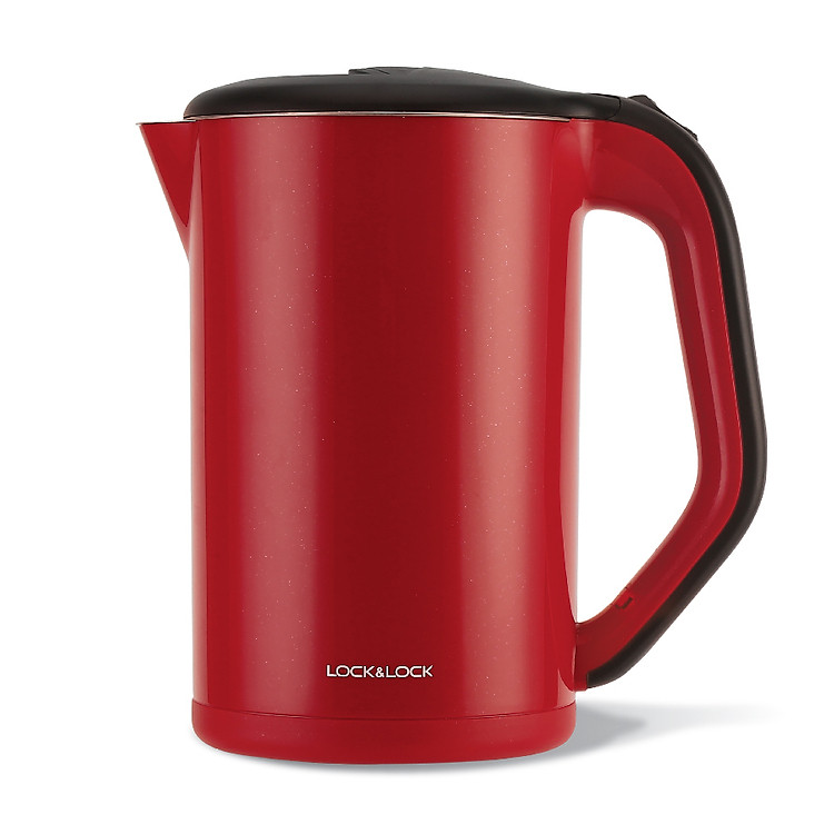 Bình Đun Siêu Tốc 2 lớp Lock&Lock EJK738RED (1.7L) - Đỏ - Hàng chính hãng