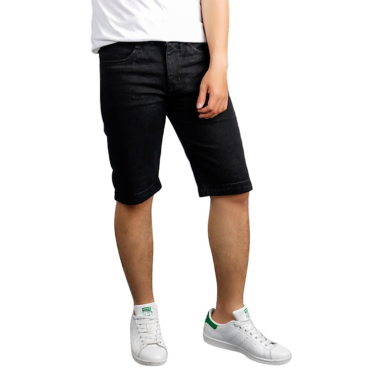 Quần Short Jean Nam Muidoi Q169 - Đen