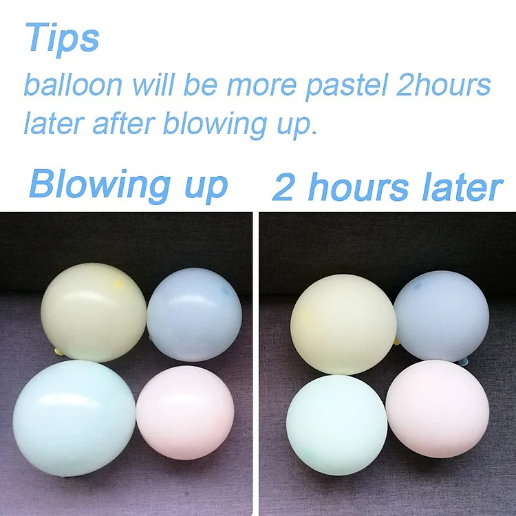 Bóng Bay Trang Trí AS Balloon Pastel 6” (200 quả) - Ảnh 6