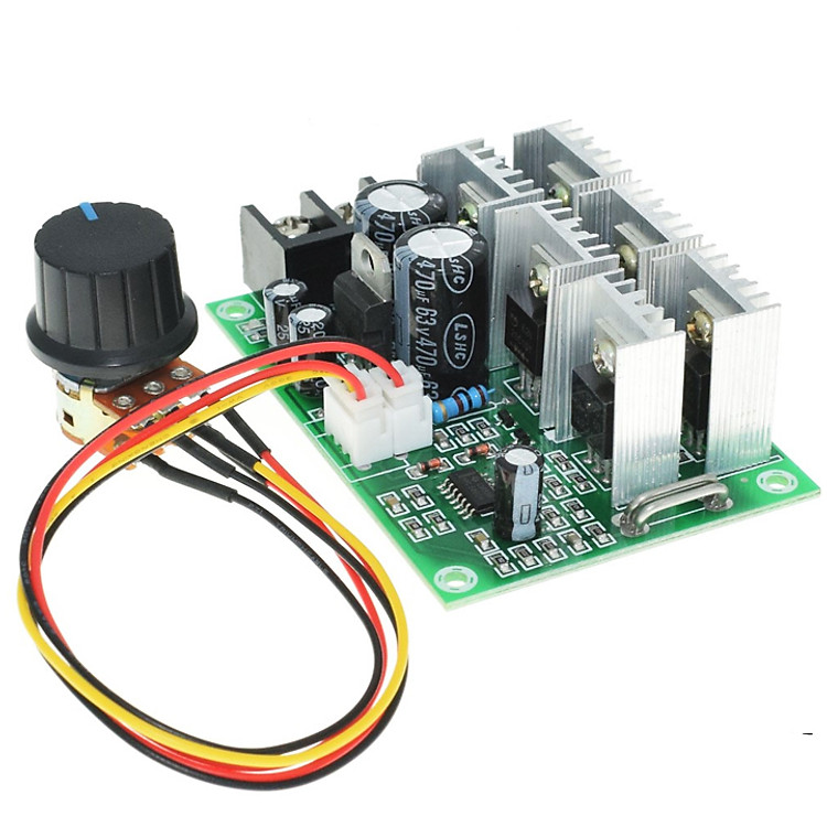 Module Điều Khiển Động Cơ 775 Có Bảo Vệ Động Cơ Vin 10-55V 30A ( Chế máy khoan, máy cắt từ động cơ 775 )