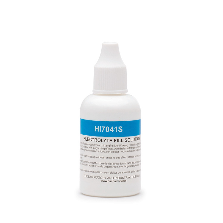 Nước điện phân dùng để châm màng đầu đo oxy hòa tan polarographic, chai 30mL