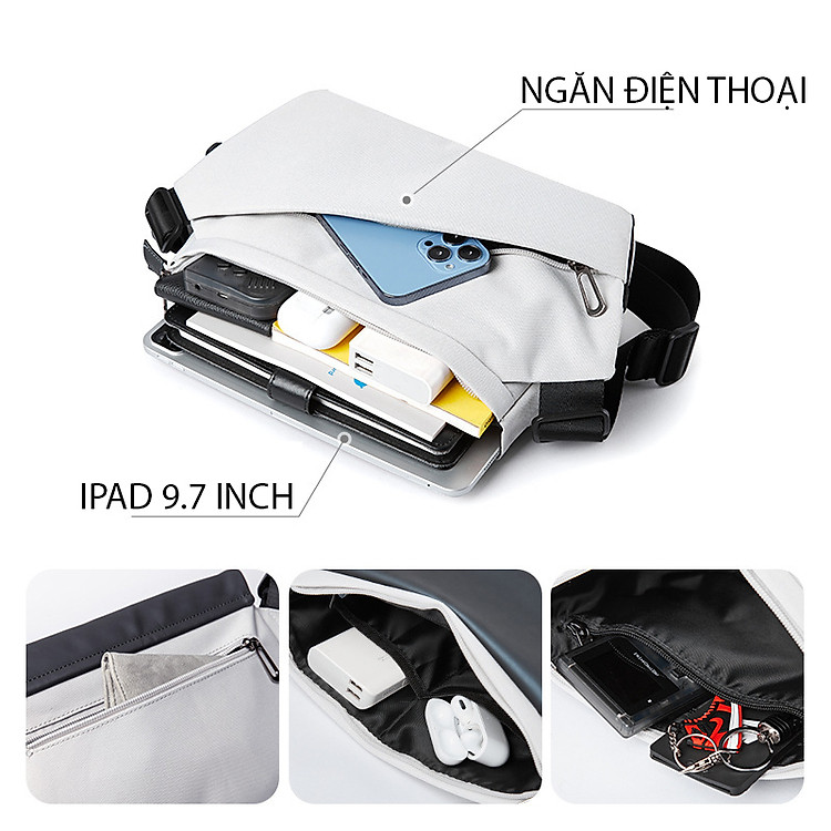 Túi đeo chéo nam phong cách mới - BEE GEE TDCN9164 - Ảnh 3