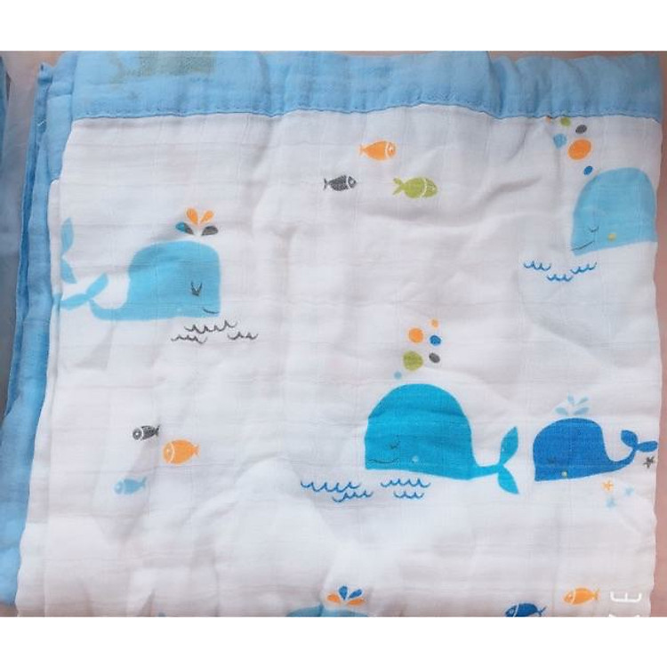 Chăn Aden&Anais sợi tre 4 lớp Chính hãng Ưu đãi - Hình ảnh 4