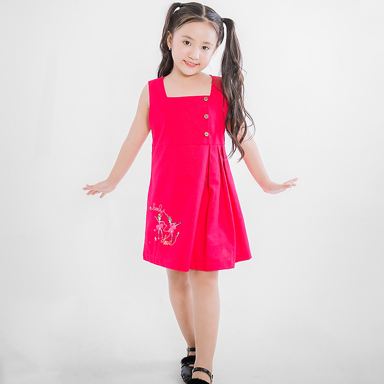 Đầm Sát Nách Cho Bé Gái V.T.A.KIDS 28071026