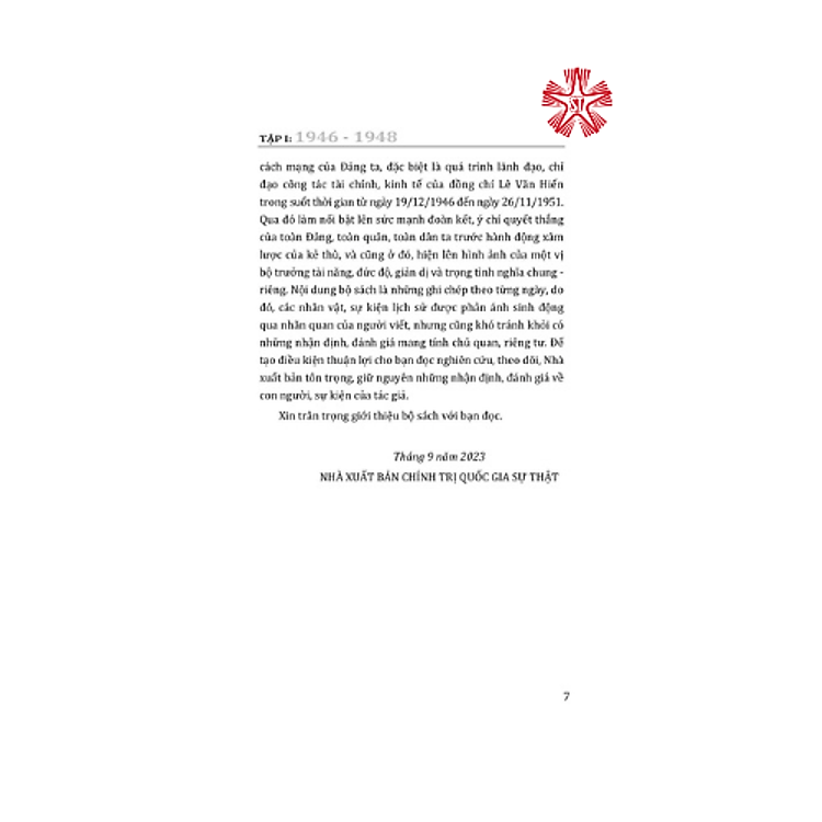 Nhật ký của một bộ trưởng, tập II (bản in 2023) - Ảnh 5